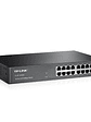 SWITCH TP-LINK De 16 puertos Fast Ethernet de escritorio y para montaje en rack - TL-SF1016DS - Miniatura 1