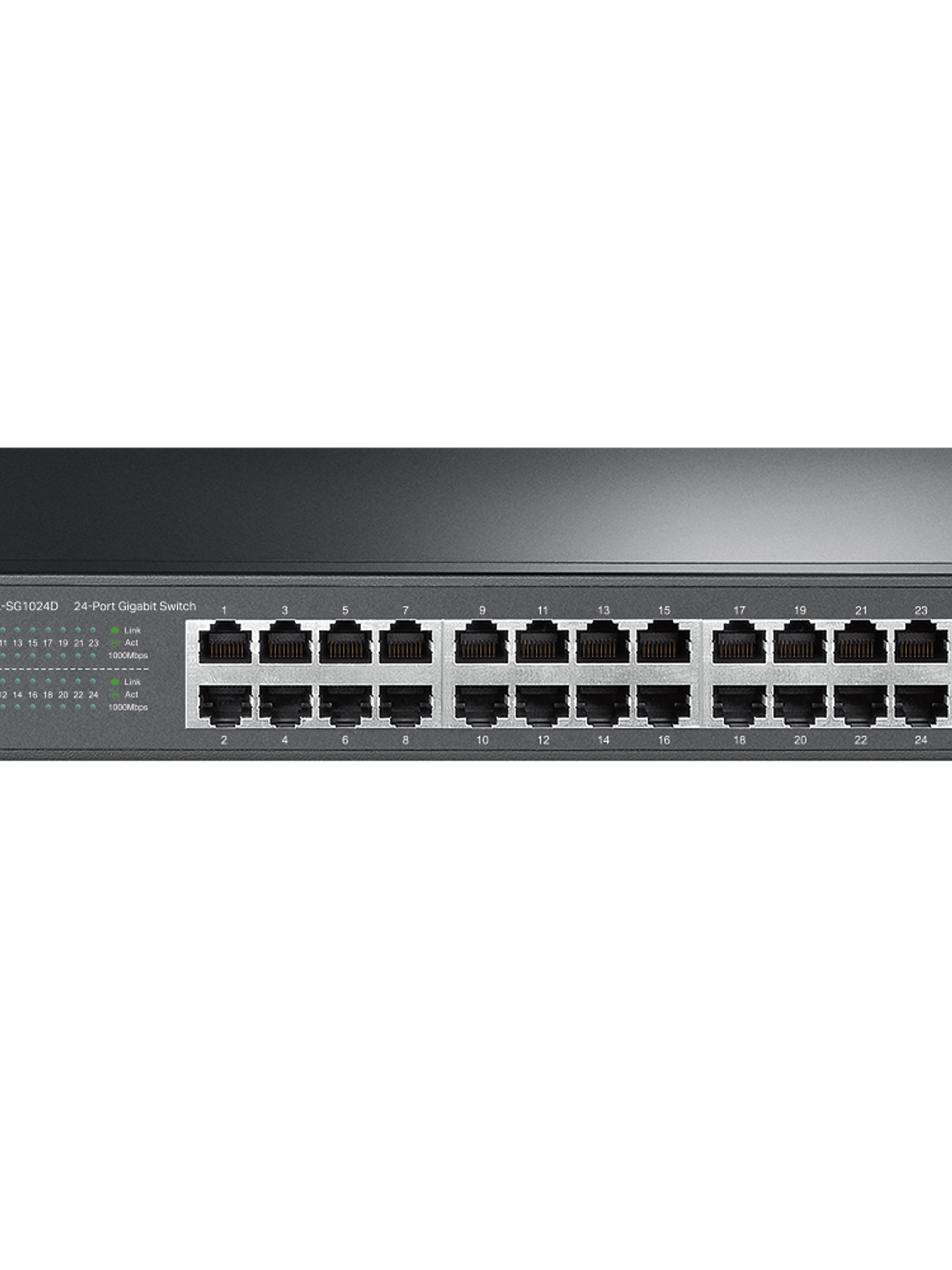 SWITCH TP-LINK 24-Port Gigabit Desktop/Rackmount Switch - TL-SG1024D 1