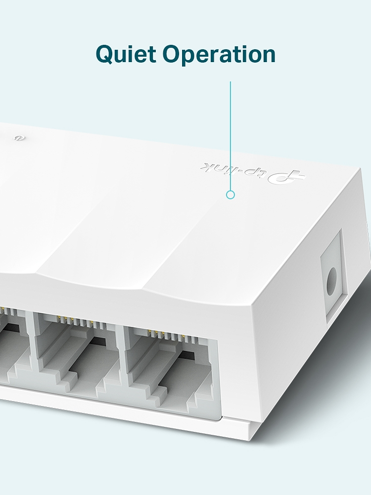 SWITCH TP-LINK para escritorio de 5 puertos Gigabit - LS1005G 3