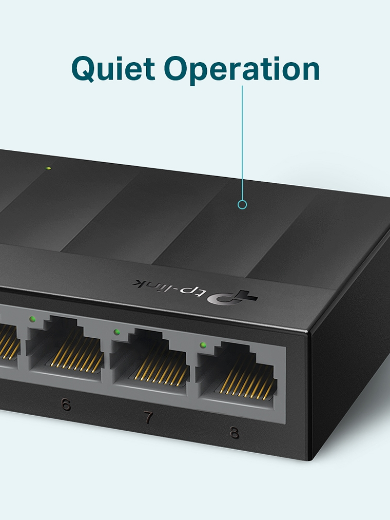 SWITCH TP-LINK para escritorio de 8 puertos Gigabit - LS1008G 3