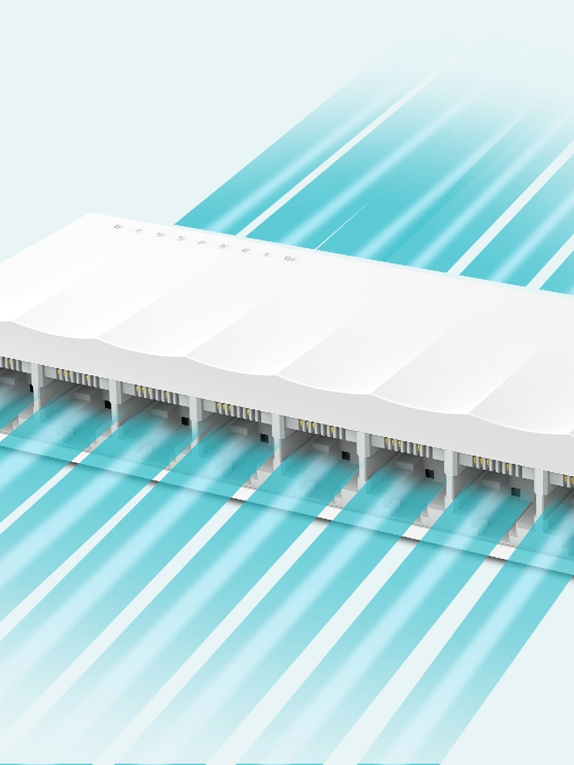 SWITCH TP-LINK de 8 Puertos 10/100Mbps de Escritorio - LS1008 4