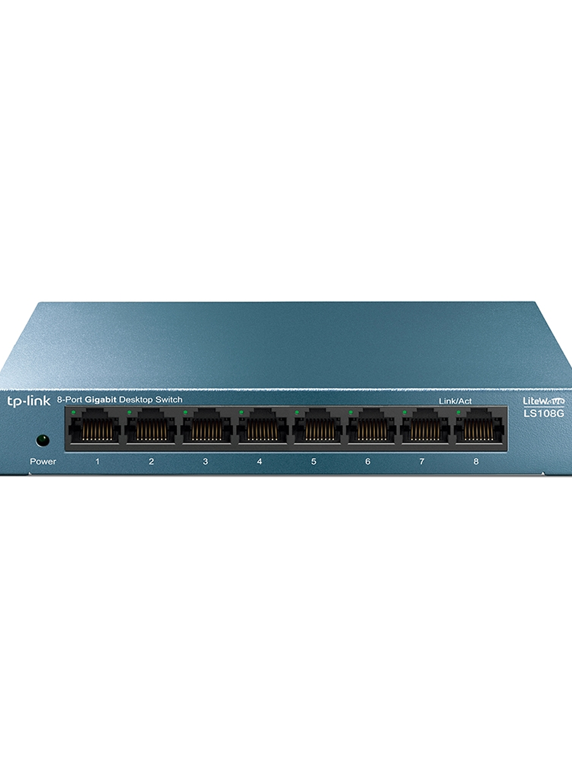 SWITCH TP-LINK para escritorio de 8 puertos Gigabit - LS108G 1