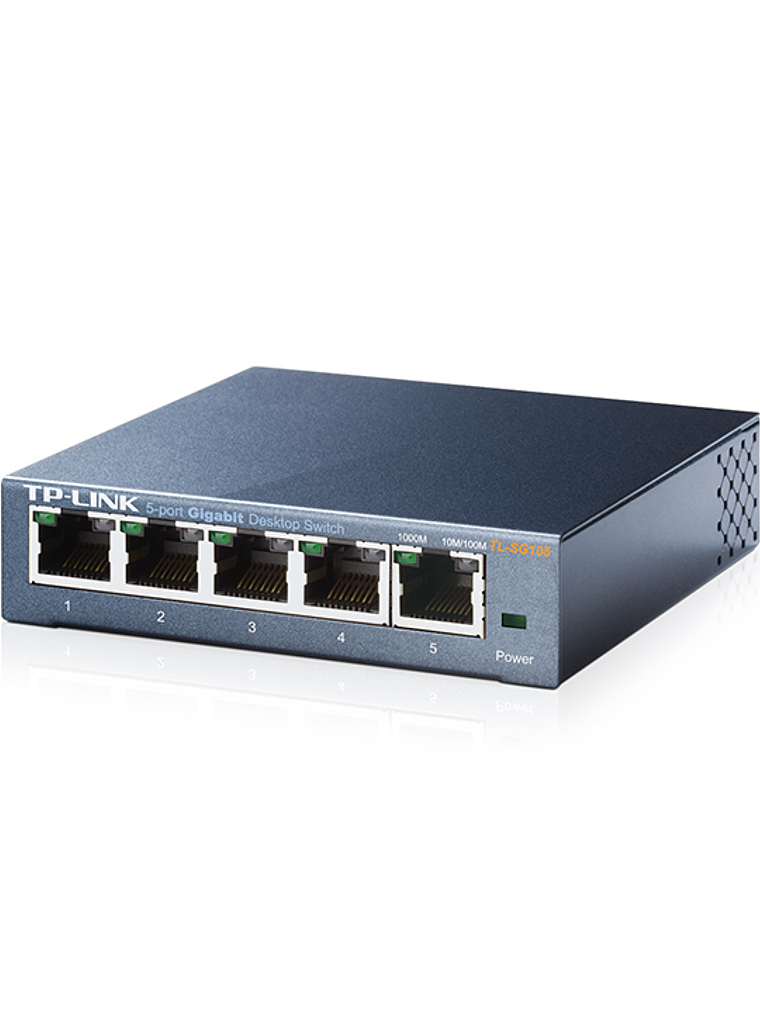 SWITCH TP-LINK de Escritorio de 5 Puertos de 10/100/1000Mbps - TL-SG105 1