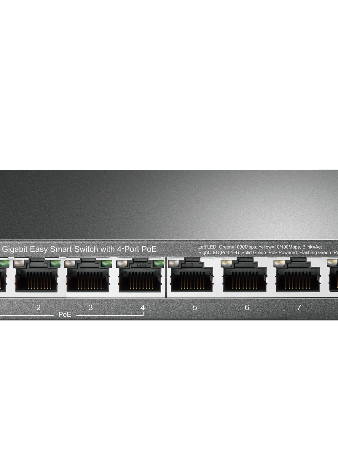 SWITCH TP-LINK 8-Port Gigabit Easy Smart Switch with 4-Port PoE - TL-SG108PE 4