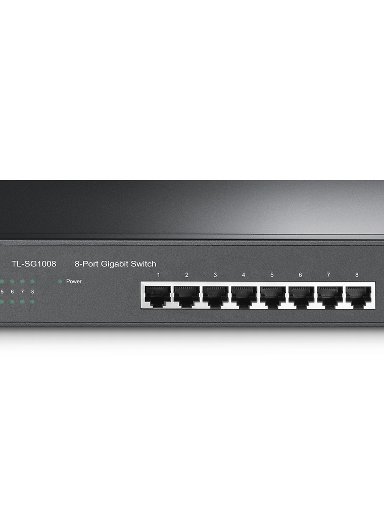 SWITCH TP-LINK 8-Port Gigabit Desktop/Rackmount Switch - TL-SG1008 1