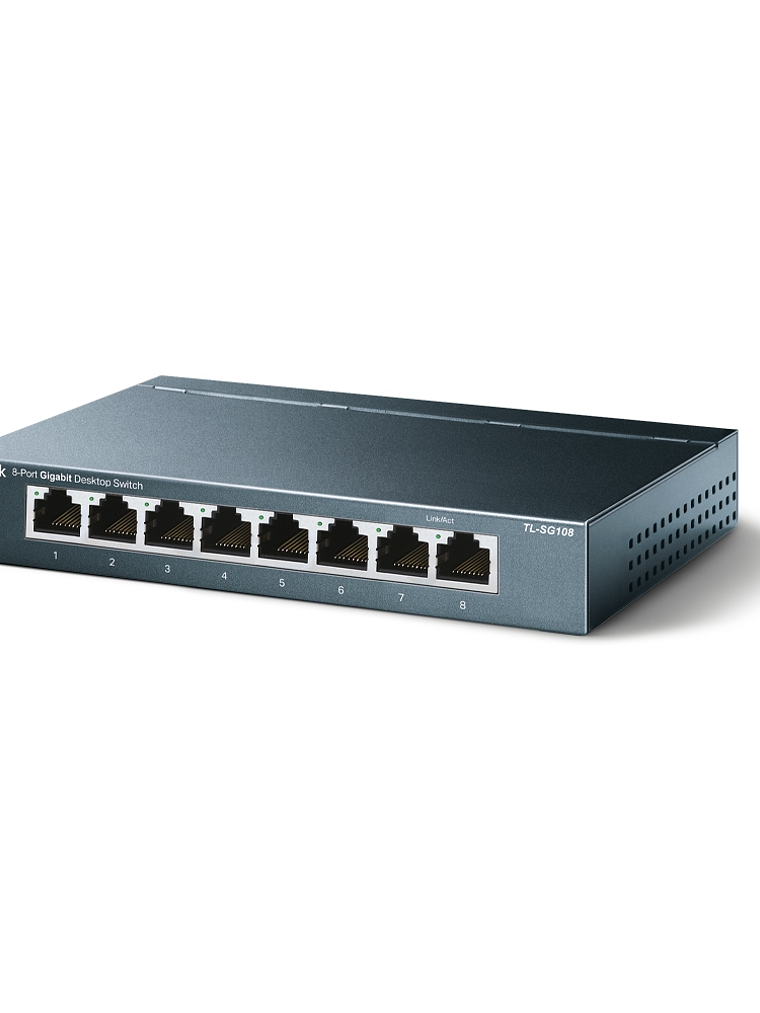 SWITCH TP-LINK para escritorio de 8 puertos Gigabit - TL-SG108 1