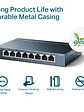 SWITCH TP-LINK para escritorio de 8 puertos Gigabit - TL-SG108 - Miniatura 4