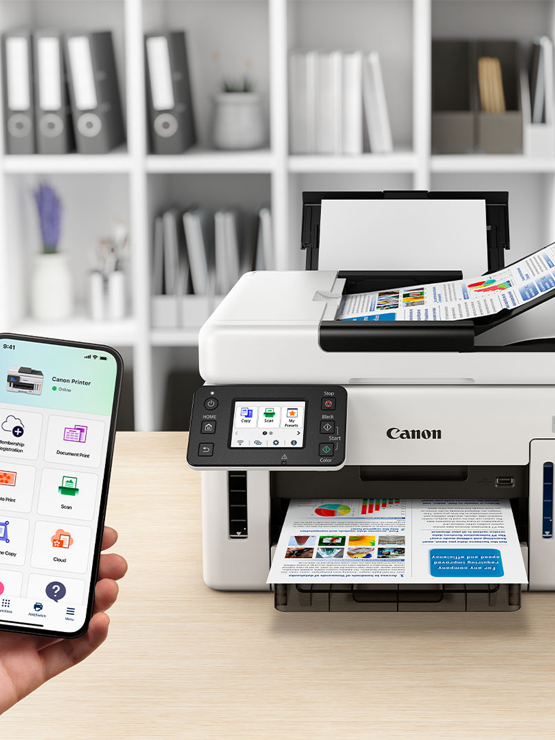 IMPRESORA CANON - Maxify GX6110 6