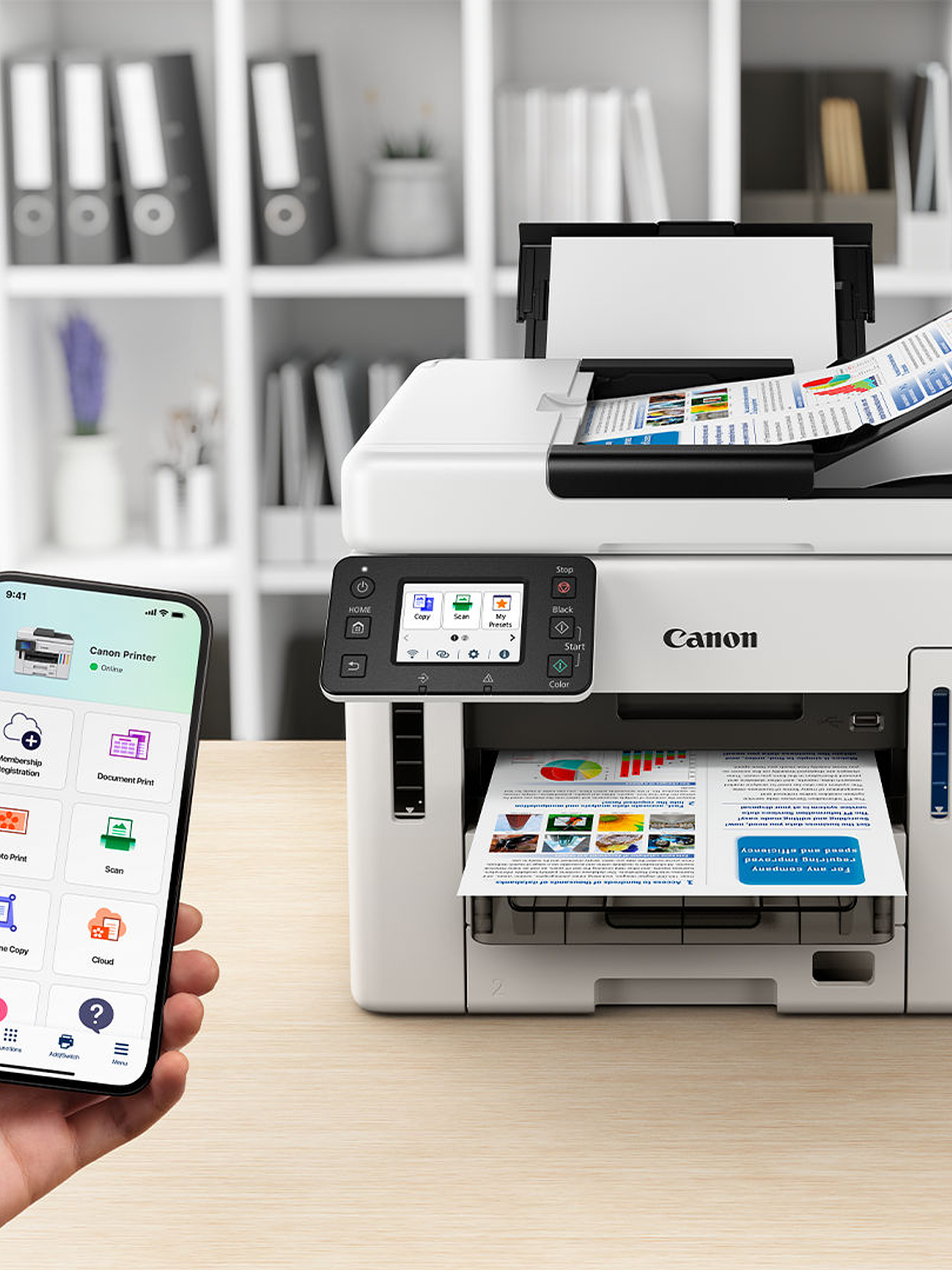 IMPRESORA CANON - Maxify GX7110 3