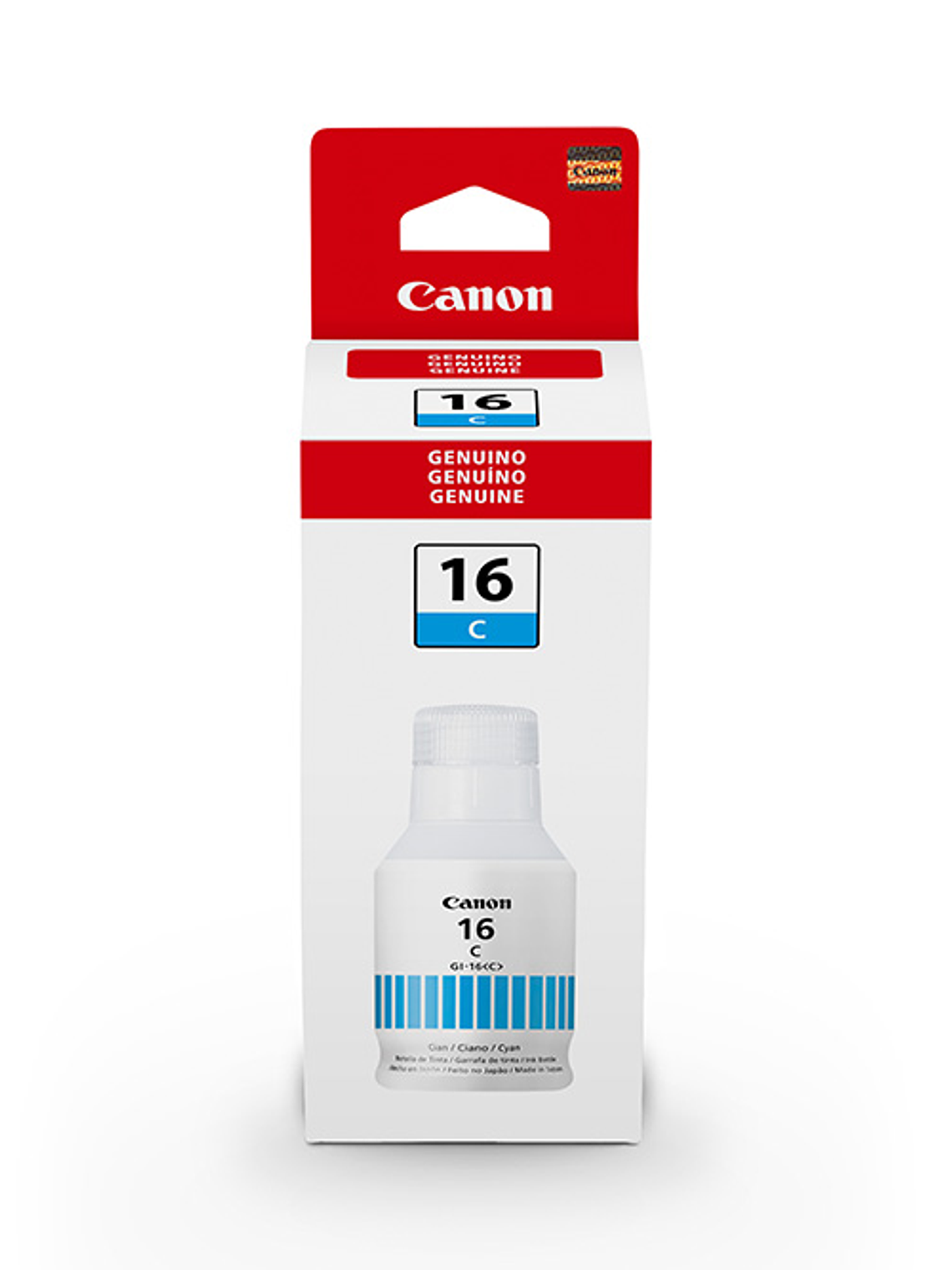 TINTA IMPRESORA CANON - GI-16C CIAN 3