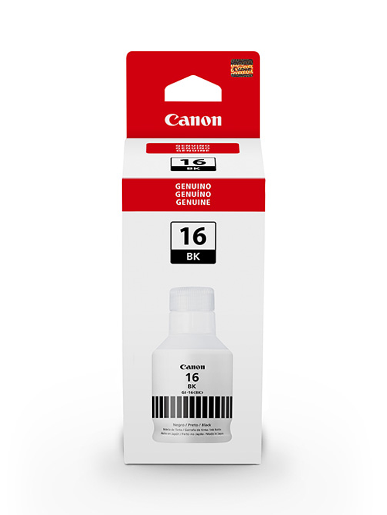 TINTA IMPRESORA CANON - GI-16PGBK NEGRO 3