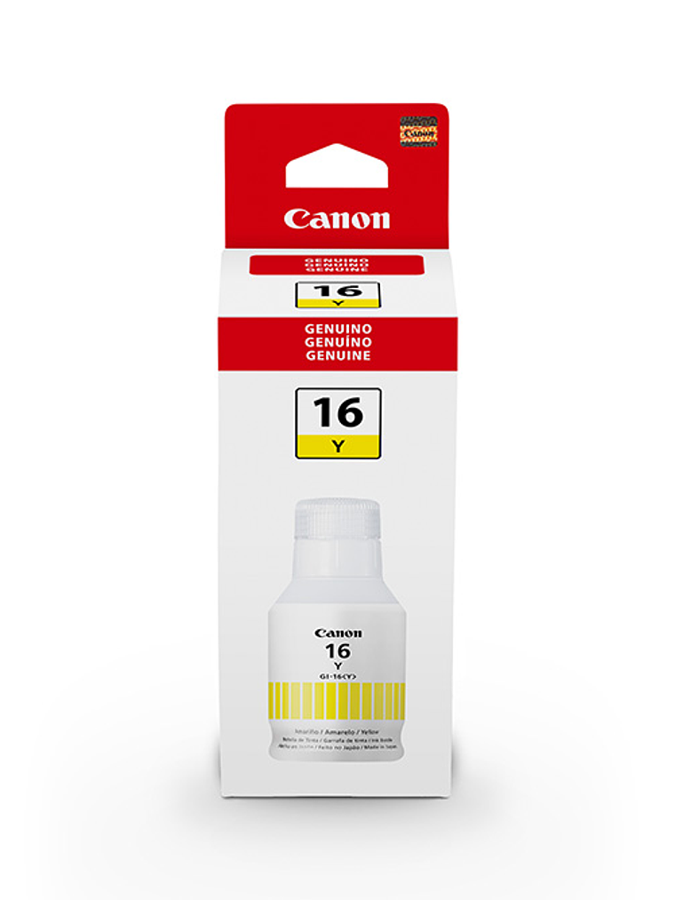 TINTA IMPRESORA CANON - GI-16Y YELLOW 3
