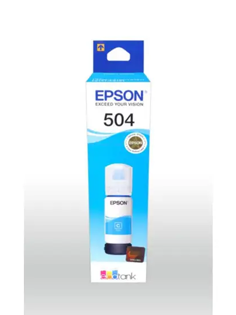 TINTA IMPRESORA EPSON - T504 CIAN 4