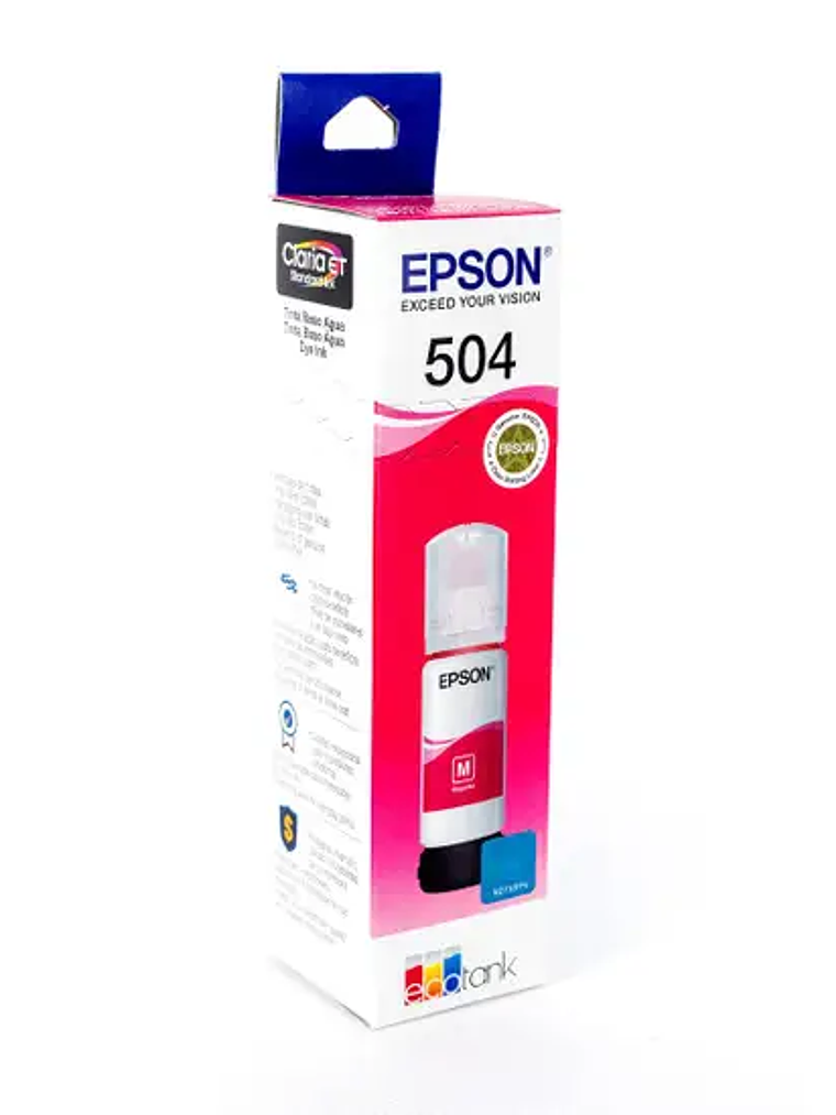 TINTA IMPRESORA EPSON - T504 MAGENTA 4