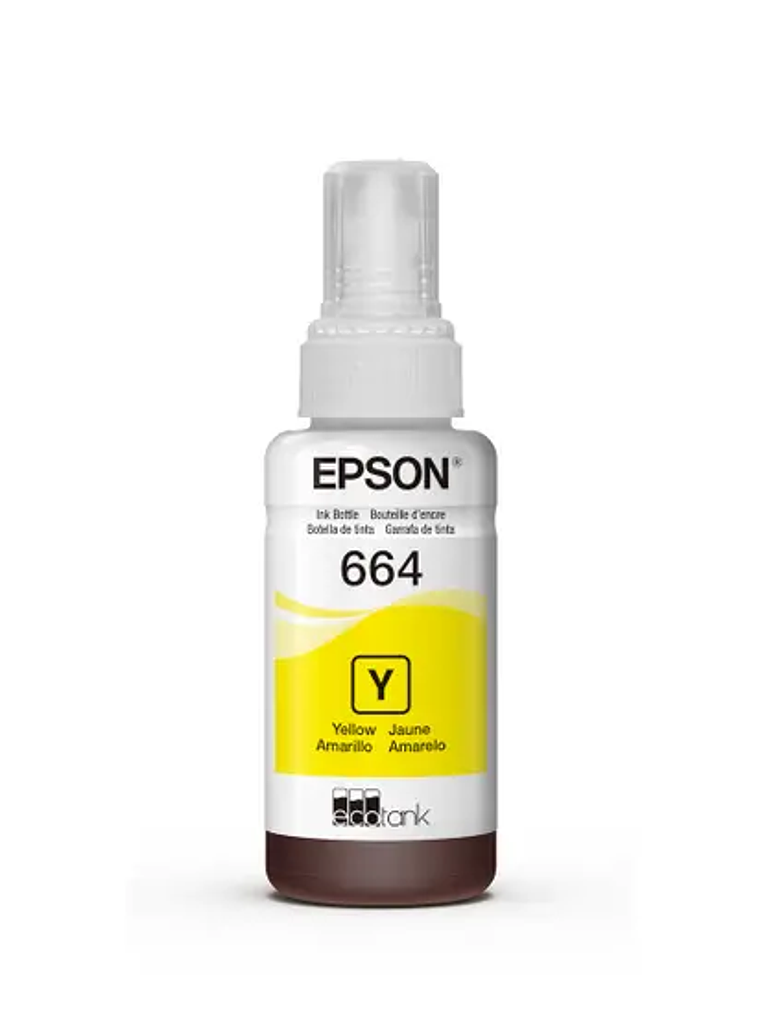 TINTA IMPRESORA EPSON - T664 AMARILLO 1