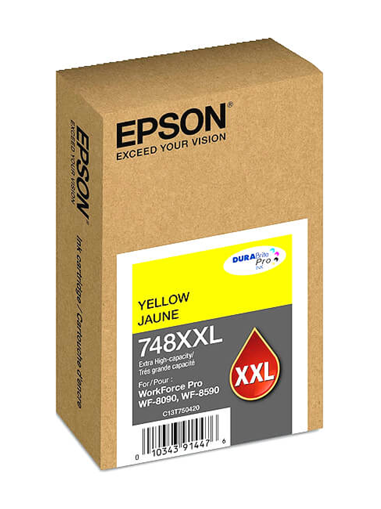 TINTA IMPRESORA EPSON - T748XXL420 Amarillo T748XXL4 1