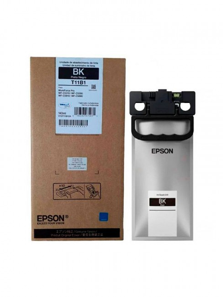 TINTA IMPRESORA EPSON - WF-C5810 T11B120-AL NEGRO 1