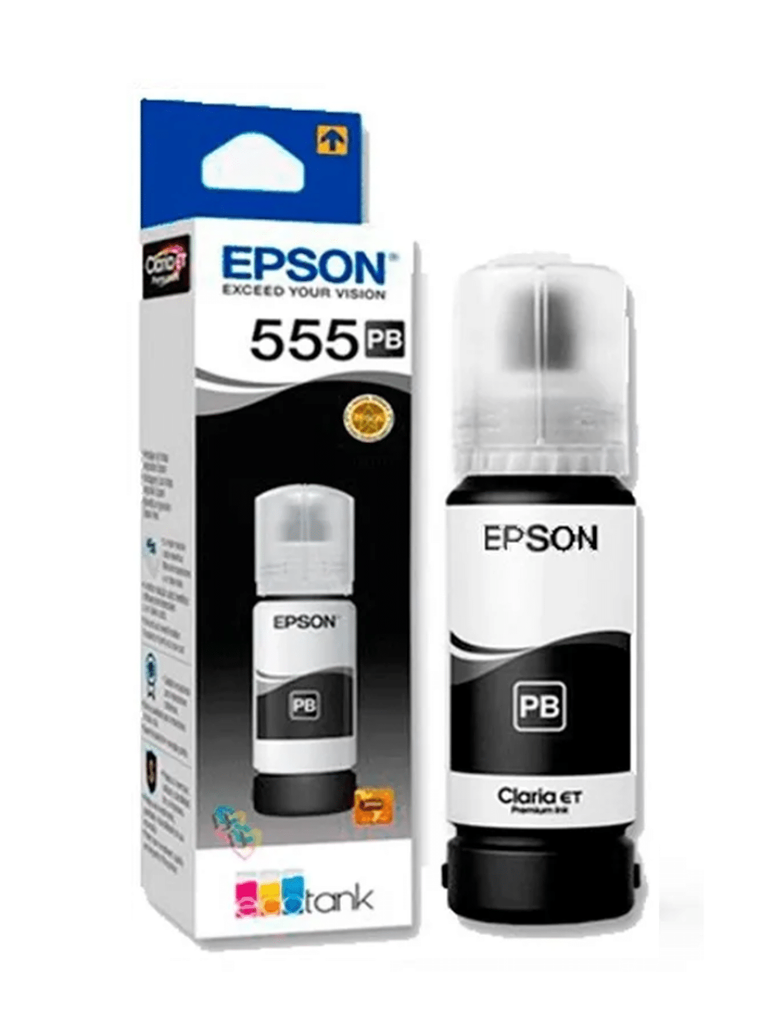 TINTA IMPRESORA EPSON  |  T555120 NEGRO  L8160  1