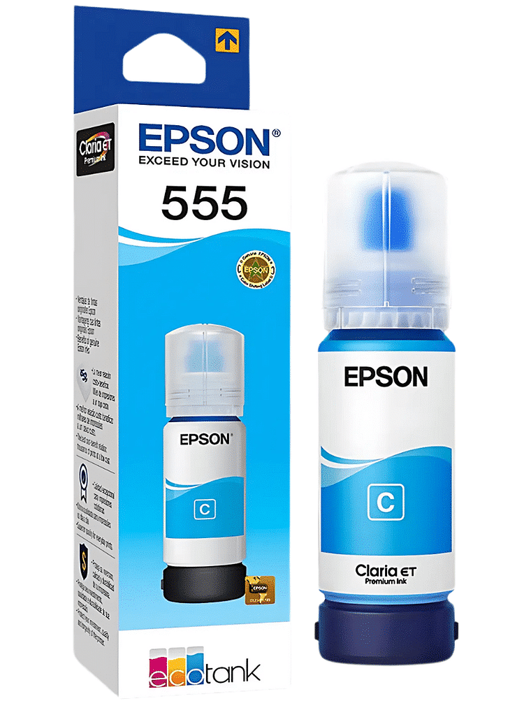 TINTA IMPRESORA EPSON T555220-AL CIAN 1