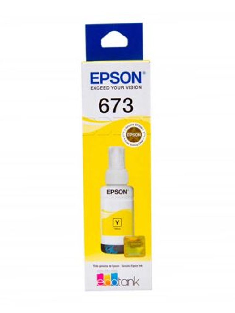TINTA IMPRESORA EPSON  |  T673420 AMARILLO 1
