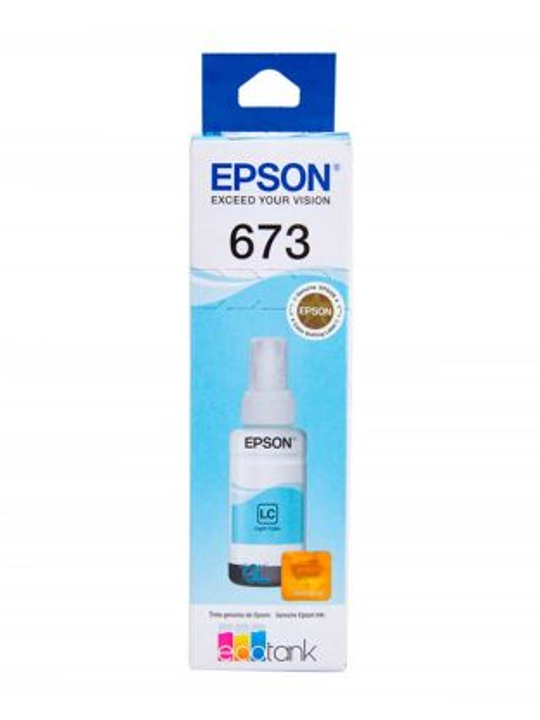 TINTA IMPRESORA EPSON  |  T673520 CIAN CLARO 1