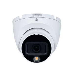 CAMARA DE SEGURIDAD 5MP FULL COLOR | Visión Nocturna IR 30m | Micrófono Integrado | DAHUA | HAC-HDW1500TLM-IL-A