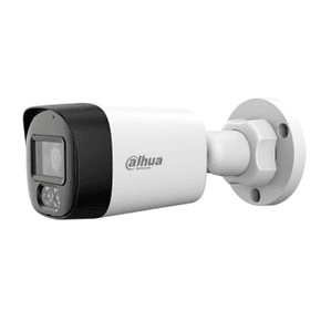 CÁMARA DE SEGURIDAD 5MP Full HD | Visión Nocturna IR y Luz Cálida 30m | Micrófono Integrado | DAHUA | HAC-HFW1500RL-IL-A