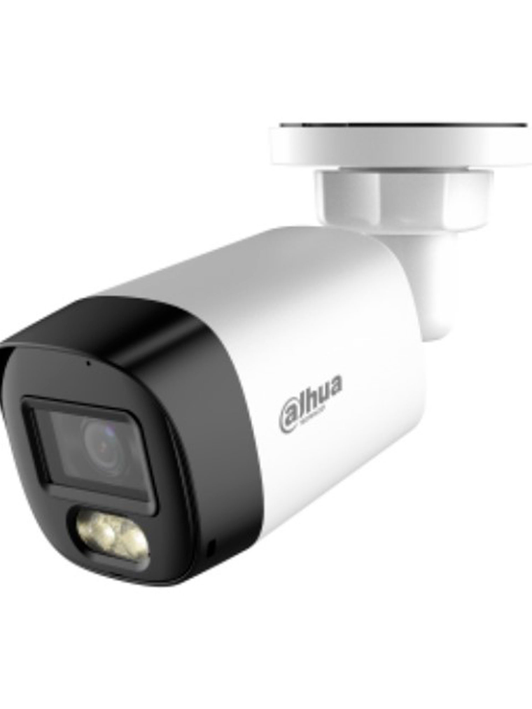 CÁMARA DE SEGURIDAD 5MP Full HD | Visión Nocturna IR y Luz Cálida 30m | Micrófono Integrado | DAHUA | HAC-HFW1500RL-IL-A 2