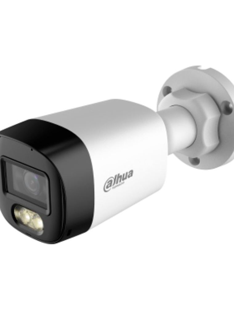 CÁMARA DE SEGURIDAD 5MP Full HD | Visión Nocturna IR y Luz Cálida 30m | Micrófono Integrado | DAHUA | HAC-HFW1500RL-IL-A 3