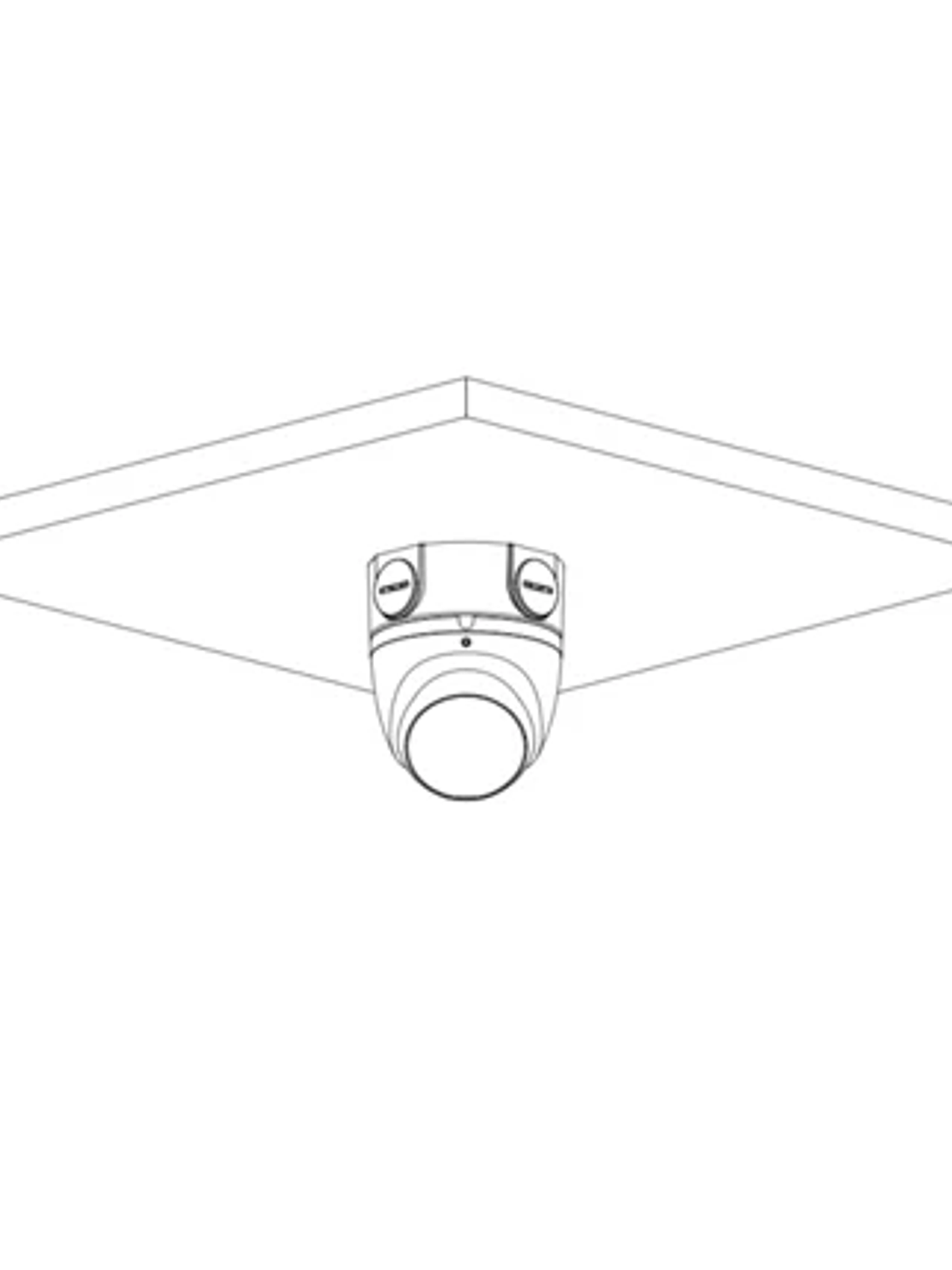 Cámara de Seguridad Dahua Domo 2MP Full HD | Cámara CCTV HDCVI IP67 con Visión Nocturna 20m | DH-HAC-T2A21N-28 5