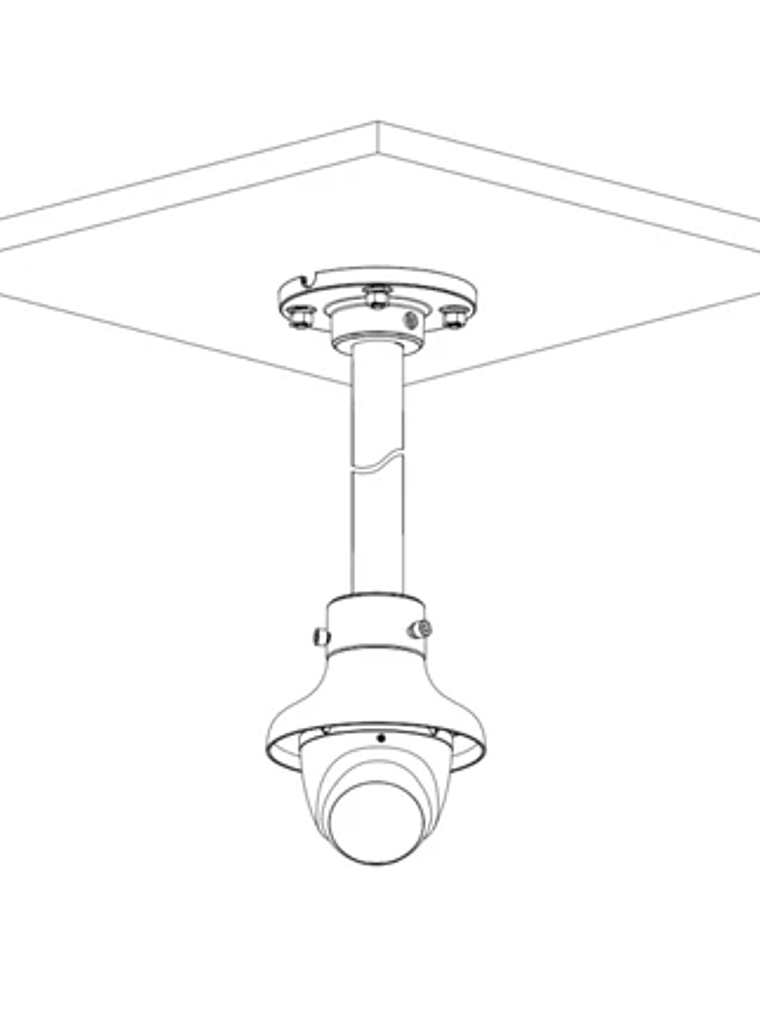 Cámara de Seguridad Dahua Domo 2MP Full HD | Cámara CCTV HDCVI IP67 con Visión Nocturna 20m | DH-HAC-T2A21N-28 6