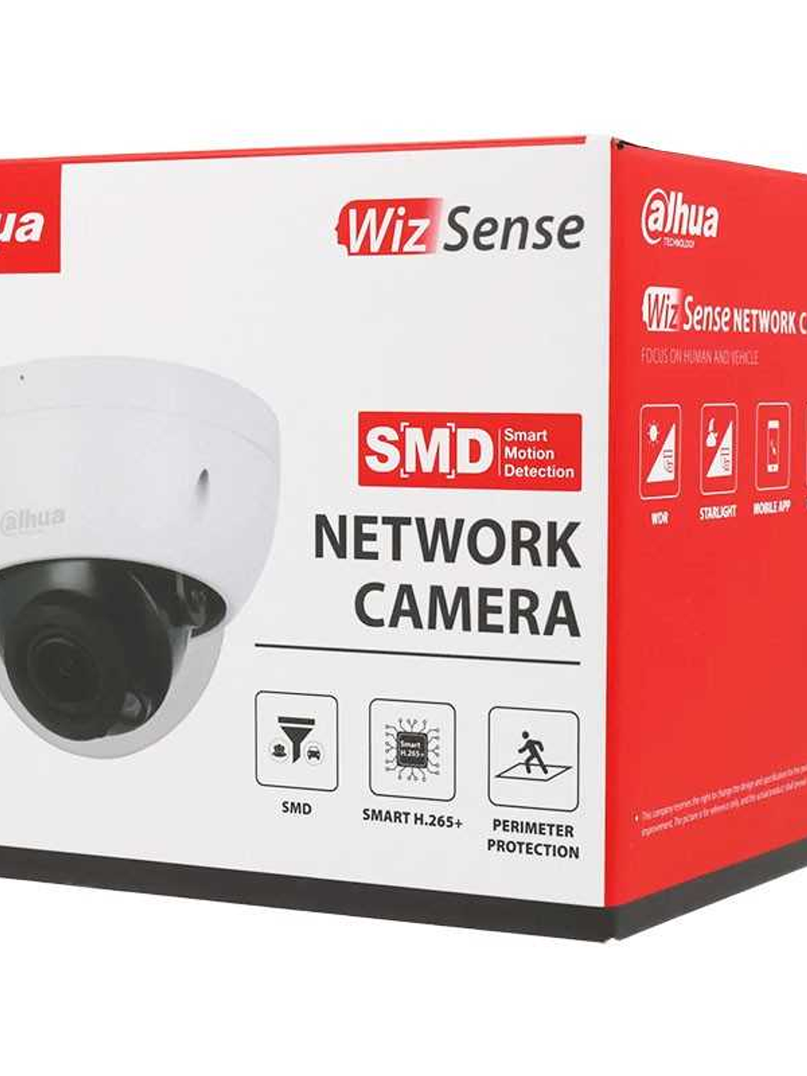 Cámara Domo IP Dahua 8MP IPC-HDBW2841R-ZAS | 4K, Lente Motorizada 2.7–13.5mm, IR 40m, Audio, PoE, IP67/IK10 3