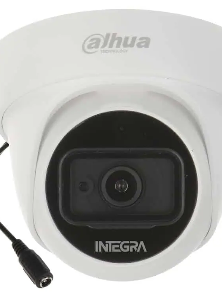Dahua HAC-HDW1800TL-A Cámara Domo HDCVI 4K 8MP | Audio Integrado, IR 30m, Exterior IP67, Lente 2.8mm 2