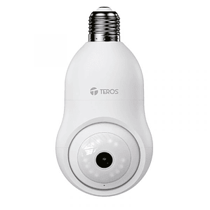 Cámara Foco Inteligente TEROS TE-90604W Wi-Fi 3MP con Luz LED y Seguimiento 360°
