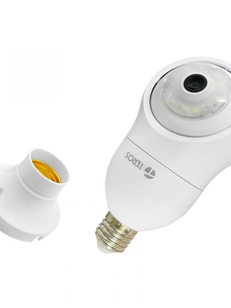 Cámara Foco Inteligente TEROS TE-90604W Wi-Fi 3MP con Luz LED y Seguimiento 360° 3