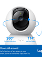 Cámara de Vigilancia Wi-Fi Tapo C200 1080p 360° con Detección por IA, Visión Nocturna y Audio Bidireccional - Miniatura 2
