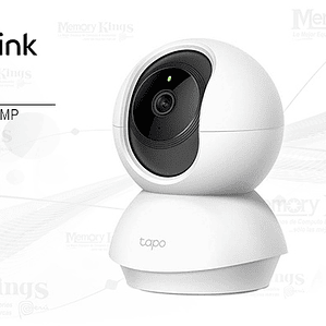 Cámara de Seguridad Wi-Fi Tapo C200C 1080p 360° con Visión Nocturna, Detección de Movimiento y Audio Bidireccional