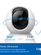 Cámara de Seguridad Wi-Fi Tapo C210 2K 3MP 360° con Detección IA, Visión Nocturna y Alarma - Miniatura 2