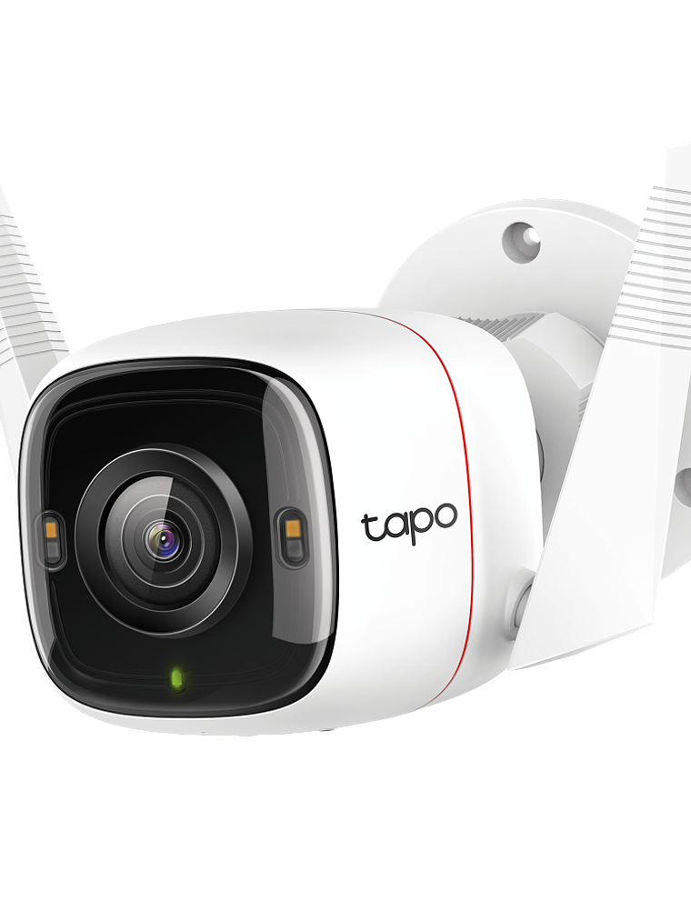 Cámara de Seguridad Wi-Fi Exterior Tapo C320WS 2K QHD con Visión Nocturna a Color, Alarma y Audio Bidireccional 1