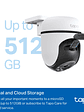 Cámara de Seguridad Wi-Fi Exterior Tapo C500 V2 1080p Full HD 360° con Visión Nocturna en Color, Detección IA y Audio Bidireccional - Miniatura 4