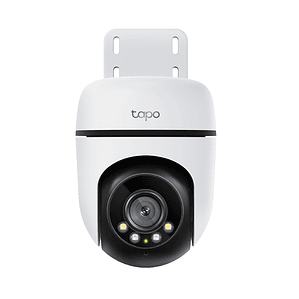 Cámara de Seguridad Wi-Fi Exterior Tapo C510W 2K 360° con Detección IA, Visión Nocturna en Color y Alarma de Luz y Sonido