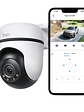 Cámara de Seguridad Wi-Fi Exterior Tapo C510W 2K 360° con Detección IA, Visión Nocturna en Color y Alarma de Luz y Sonido - Miniatura 2