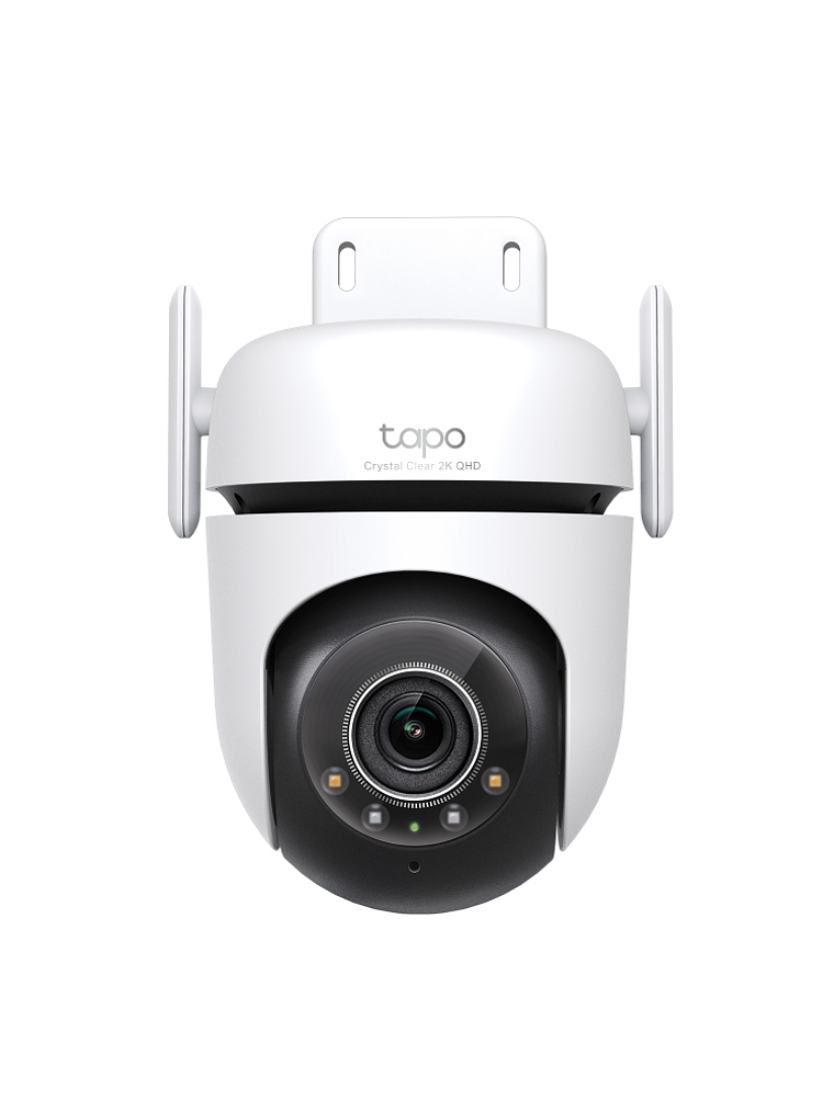 Cámara de Seguridad Wi-Fi Exterior Tapo C520WS 2K QHD Pan/Tilt con Visión Nocturna Starlight, Detección IA y Alarma Personalizable 1