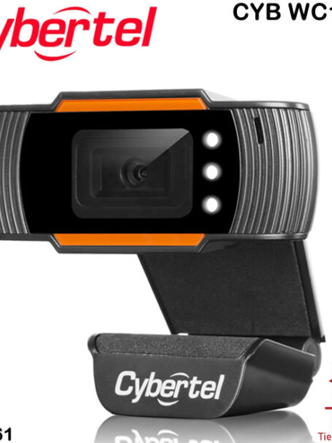 Cámara Web DVINCI CYBERTEL CYB WC1000 HD – Plug & Play USB 1