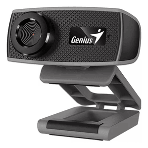 Cámara Web Genius FaceCam 1000X HD 720p USB con Micrófono – Videollamadas y Clases Online