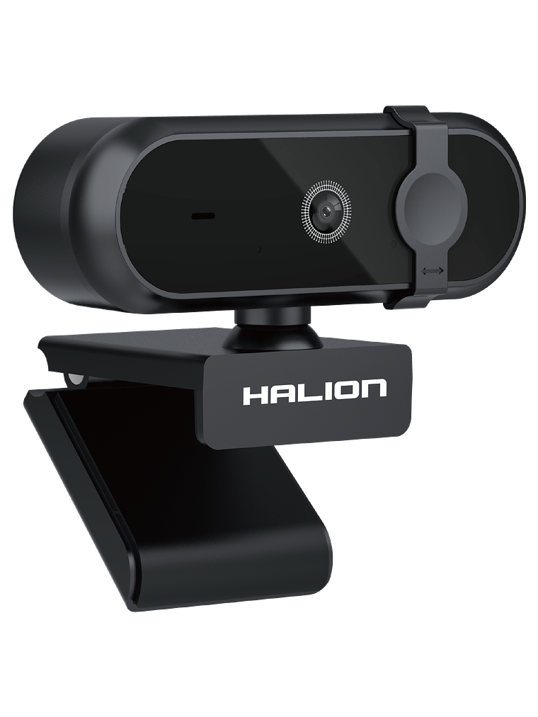 Cámara Web Halion HA-W23HD Full HD 1080p con Micrófono y Trípode USB 2.0 Plug and Play 1