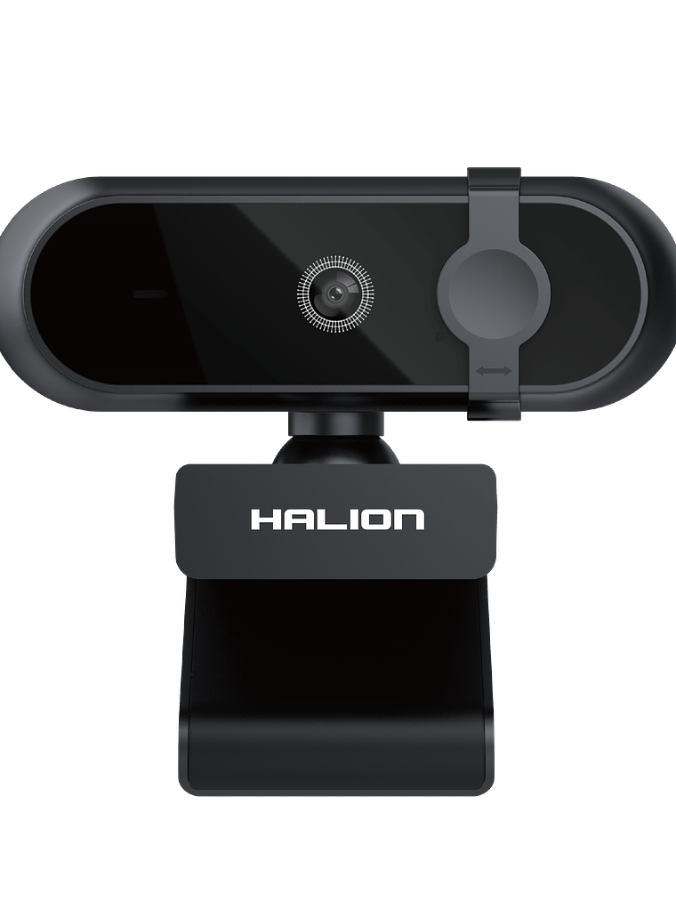 Cámara Web Halion HA-W23HD Full HD 1080p con Micrófono y Trípode USB 2.0 Plug and Play 2