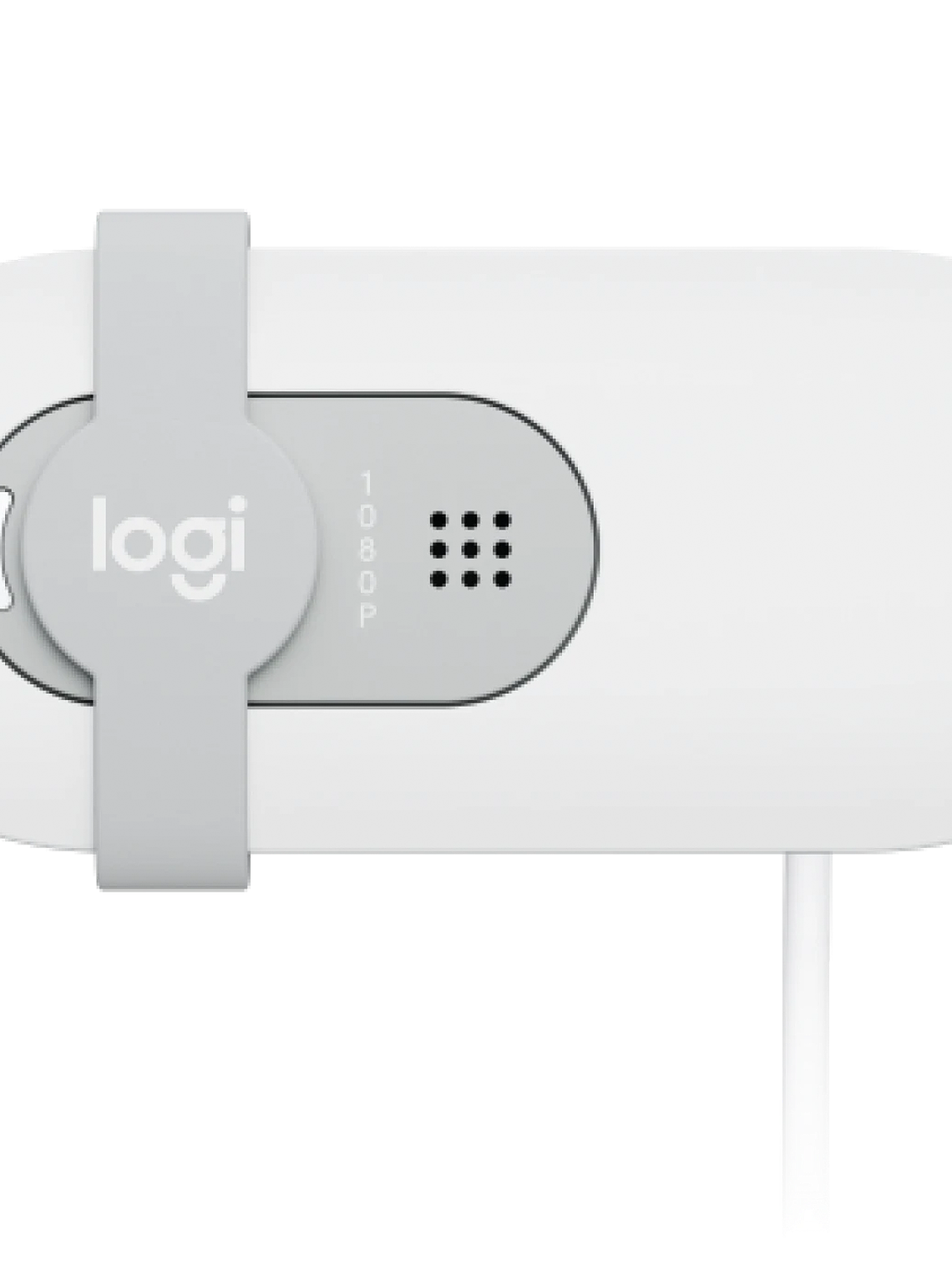 Cámara Web Logitech Brio 100 Full HD 1080p con Corrección de Iluminación Automática y Tapa de Privacidad 3