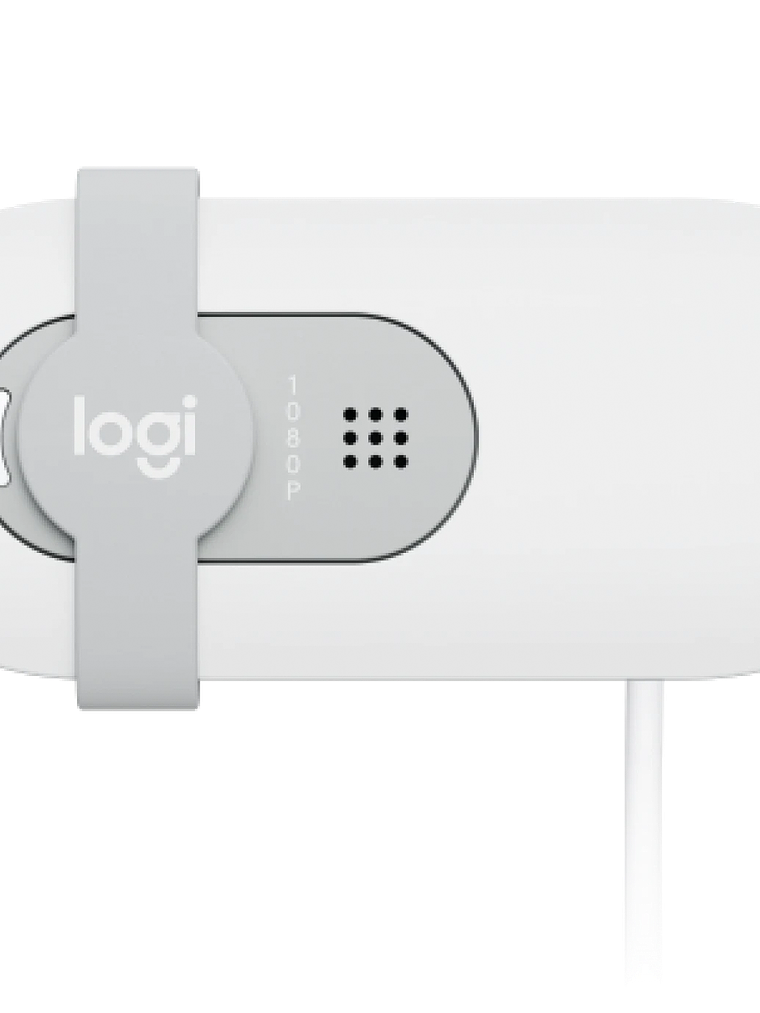 Cámara Web Logitech Brio 100 Full HD 1080p con Corrección de Iluminación Automática y Tapa de Privacidad 3