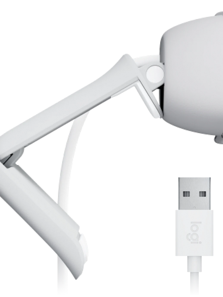 Cámara Web Logitech Brio 100 Full HD 1080p con Corrección de Iluminación Automática y Tapa de Privacidad 5